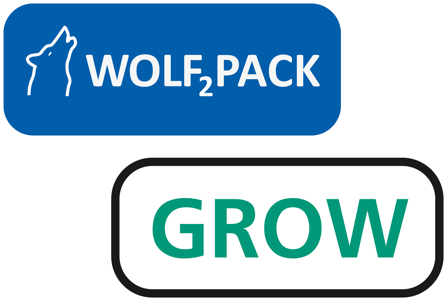 Logo Wolf2Pack Grow